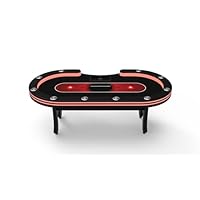Amazon.co.jp: ポーカーテーブル用羅紗 (Starsロゴ 赤)ポーカー用の 