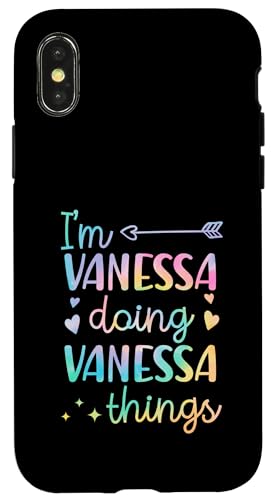 I'm Vanessa Doing Vanessa Things �p�[�\�i���C�Y ���O �X�}�z�P�[�X iPhone X/XS �p