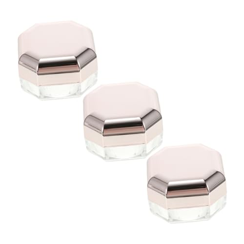 Didiseaon Cosmetic Holder 3pcs Diy Makeup Loose Powder Boxes Empty Powder Containers Portable Loose Powder Case