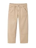 Effet de découpes stylé VERTBAUDET Pantalon Droit garçon Argile 12A