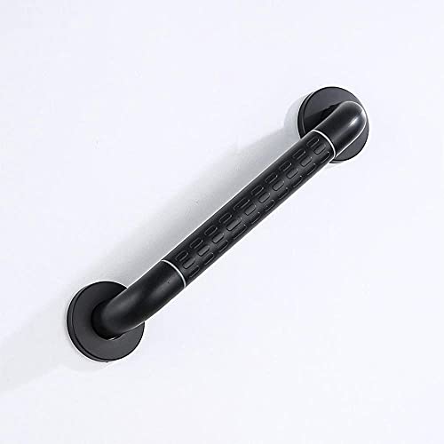 Barra de Agarre para Ducha, Barra de Agarre para baño, pasamanos de Seguridad para Personas Mayores, baño, bañera, Acero Inoxidable, para discapacitados, Color Negro