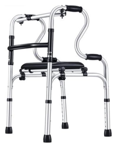 Folding Walker, Walkers for Seniors, Narrow Lightweight Walker with Trigger Release for The Elderly