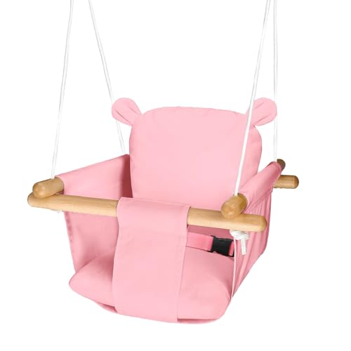 Babyschaukel Holz,Kleinkindschaukel,Holzschaukel Baby,Schaukelsitz,Kinderschaukel Indoor,Babyschaukel Kinderschaukel Holz,Schaukel f&uuml;r Kinder Garten Indoor Outdoor