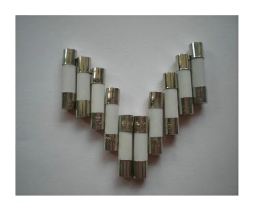 Fusibles 6,3A 250V 5mm x 20mm en verre pour porte-fusible et tableau de bord