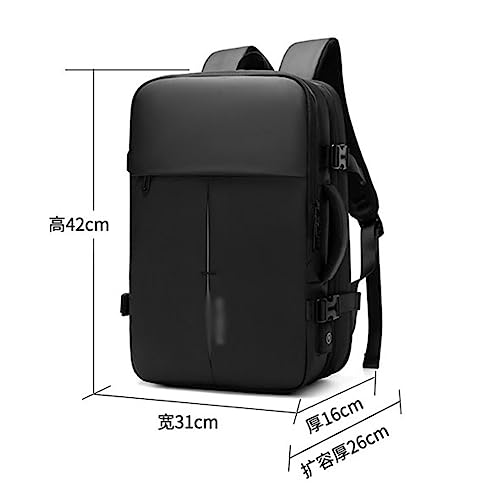 Sac à dos informatique 15,6 pouces grande capacité extensible multifonction - 3