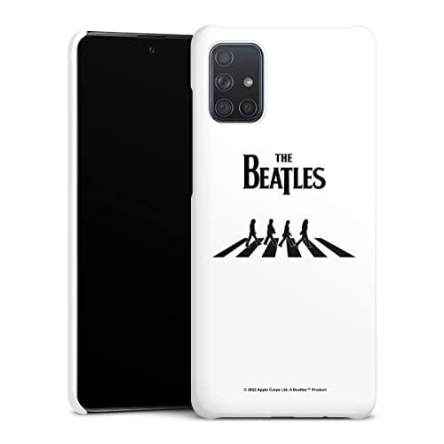 DeinDesign Coque Compatible avec Samsung Galaxy A71 Étui Housse The Beatles Abbey Road Musique - Les Beatles, Paul McCartney, John Lennon, RIngo Starr, George Harrison DeinDesign Coque Compatible avec Samsung Galaxy A71 Étui Housse The Beatles Abbey Road Musique