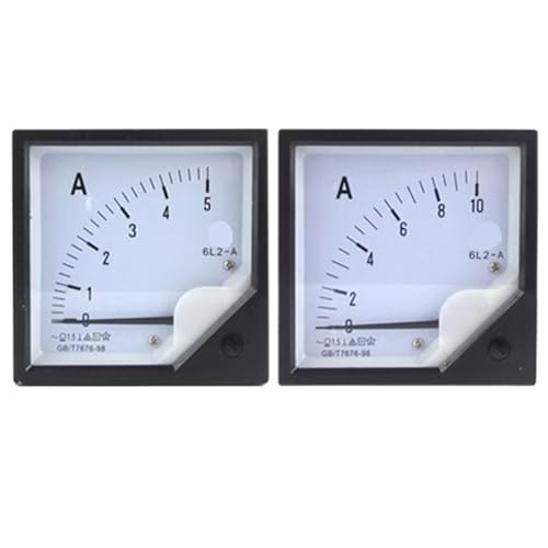 Ampèremètre analogique direct 6L2-A comme cadran de panneau encastrable