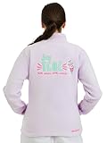 Nurse is Love Chaqueta Polar Mujer para TCAE PURPLE - Sudaderas Mujer sin Capucha, Forro Polar de Invierno Doble Bolsillo y Cremallera Facil de Lavar Talla M | Ideal para Regalos Enfermera Original
