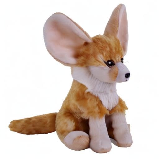 Wild Republic Cuddlekins Eco Mini Fennec Fox, Stuffed Animal, 8 Inches, Plush Toy, Fill is Spun Recycled Water Bottles, Eco Friendly - Image 2