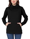 FEOYA Stillshirt Umstandsmode Baumwolle Damen Kleidung Langarm Elegant...