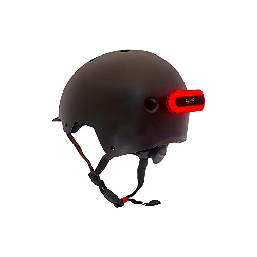 Cosmo Connected - Cosmo Urban - Casque Intelligent Vélo et Trottinette Taille Adulte, Homme et Femme - Détection des Chutes, Feux de Freinage Automatiques et Clignotants - Blanc Brillant, L/XL Cosmo Connected - Cosmo Urban - Casque Intelligent Vélo et Trottinette Taille Adulte, Homme et Femme - Détection des Chutes, Feux de Freinage Automatiques et Clignotants - Blanc Brillant, L/XL