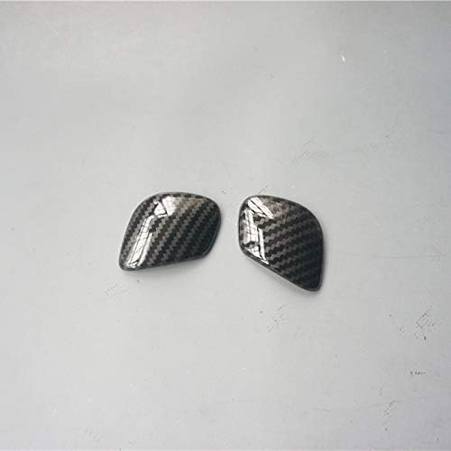 Sport Style Carbon Fiber Print Gear Shift Knob Cover Trim for VW Atlas Tiguan Beetle Golf Jetta Passat CC