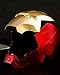 GSHLGAO 1:1 Wearable Helmet with Eyes Glow Perfect for Cosplay, Display, and Collectible Figures for Man and Teen(Medium)