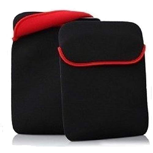 Lupo Universal Protective Neoprene Sleeve Case Pouch for All 7, 8, 9, 10 inch Tablets inc Apple iPad 1,2,3,4, Air, Google Nexus 10, Galaxy Tab 3, Android (Black)
