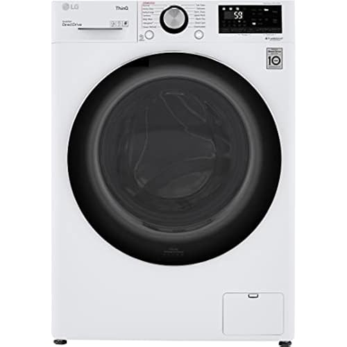 LG WM3555HWA 24 Inch Smart All In One Washer/Dryer with 2.3 cu. ft. Capacity, Wi-Fi Enabled, 14 Wash Cycles, 1400 RPM, Ventless, NeveRust Stainless Steel Drum, Quiet Operation, TrueBalance