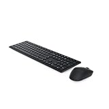 Dell KM5221W, Pro Wireless, Ensemble clavier et souris, French (QWERTZ), Noir