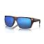 Blue/Grey Glass Lens - Matte Sienna Tortoise Frame