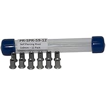Innovative Tools & Supplies Self-Piercing Rivets 5mm w x 9mm h 12 Pack