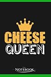 Cheese Queen Macncheese Girl Notebook: 120 pages 6x9 inches| Gratitude Journal Notebook Gift For All Ages All Genders