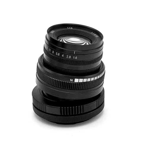 ARTRA LAB Motus 50MM F1.6 PAN TILT 360 - Manual Lens for Sony E- Ideal for Street Photography, Portraits and Landscape