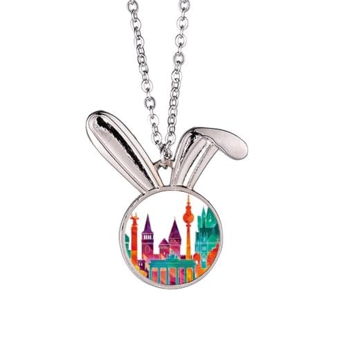 Collier lapin Allemagne pour sublimer vos tenues printanières et vos sorties