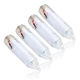 4 Stück LED Köderlicht Unterwasser Angellicht mit Blitzlicht Funktion wasserdichtes Fischlocker Licht für Nachtfischen in Süßwasser und Salzwasser inklusive Aufbewahrungsbox