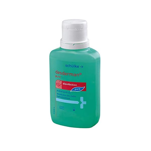 3x 100 ml SChülke Desderman® Pure Händedesinfektionsmittel Desinfektionsmittel, farbstoff-/parfümfrei – Bild 3
