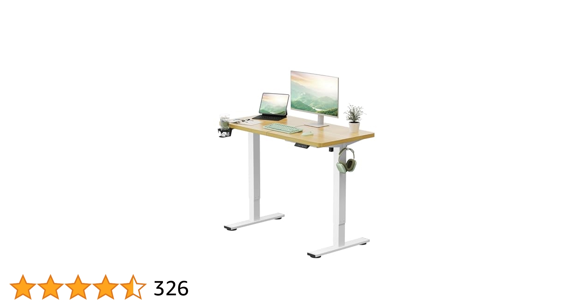 SANODESK 電動昇降式デスク E150 ホワイト SANODESKの電動昇降式デスク E150 レビュー｜DIY初心者にも簡単