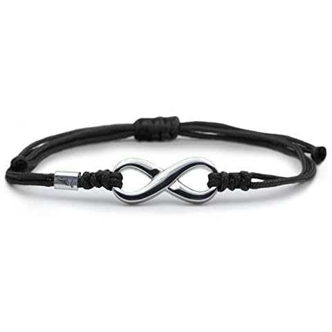 Wind Passion - Infinity Bracelet - Ideal for Women Men and as a Matching Bracelet for Couples and Best Friends, Infinity Rope Bracelet Handmade in Europe, Waterproof and Stylish Cover