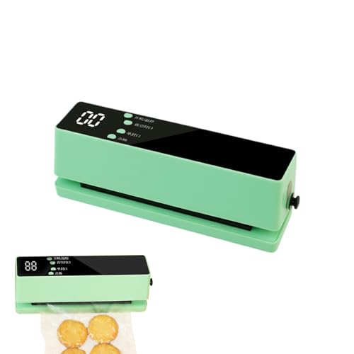 Máquina De Sellado Al Vacío Para Alimentos - Conservador Manual de Alimentos para Carne Queso Ensalada,Conservador De Para Cocina - Para Hogar, Viaje, Vegetales, Frutas, Carne, Queso, Ensala