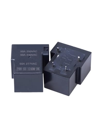Relais JQX-15F 105F SLA 12VDC 50A 4 broches Y90-SS-124DM-HK