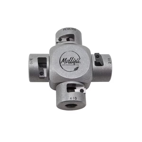 MOLLIFII 4.656"" Cable Stripper, Large, 2/0-250 kcmil 2/0-250 MCM, 21051-A