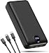 PDBEST Power Bank 50000mAh,3 in 1 Kabel 22,5W Schnellladen Halbfestkörper
