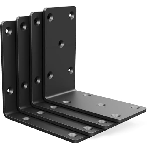 5"x5"x2.5" Steel L Brackets Right Angle Bracket for Wood Structures by Increo - Used condition - US$20.98