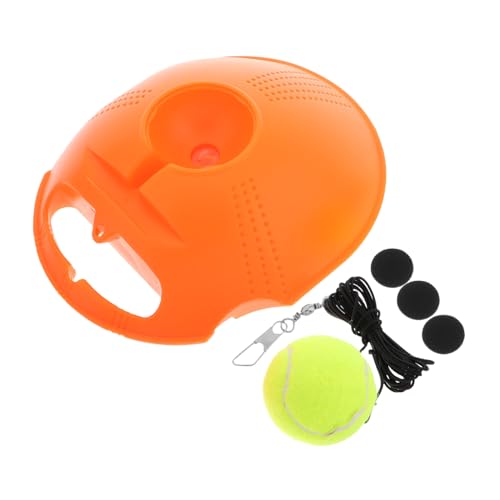 Hemoton 1 Set Single Tennis Ball Trainer Rebound Ball String for Beginners Tennis Training Equipment