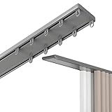 Installation : El riel para cortina de alta resistencia viene completo con rieles pretaladrados, ganchos, conectores e instrucciones paso a paso. Installelo en minutos avec solo un destornillador para un acabado impeccable