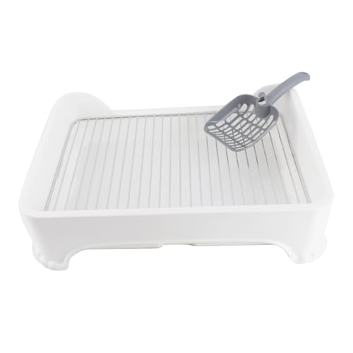 Bandeja de Banheiro para Cães, Estrutura Estável, Bandeja para Ir Ao Banho de Treinamento Cães (Bran