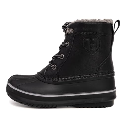 LONDON FOG Warrington Snow Boots for Kids - Insulated Waterproof Winter Snow Duck Boots for Boys and Girls - Little Kid and Big Kid Sizes 11 to 72