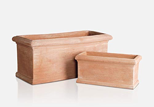 Amazon.co.jp: イタリア製 テラコッタ プランター アトラスカセッタ