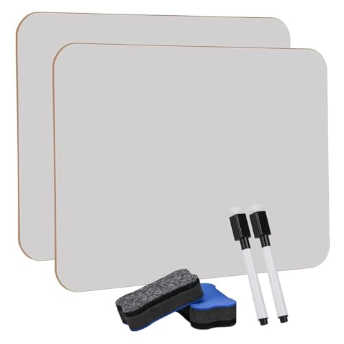 Hisredsun 2 Stück whiteboard klein, Mini Whiteboard a...