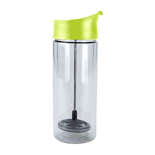 Mind Reader Travel French Press Coffee Press Tea and Coffee Maker Travel Mug