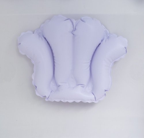 Mabis Inflatable Bath Pillow, White