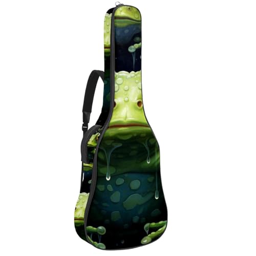Étui pour guitare acoustique de 40/41/42 pouces étanche avec grand rangement zippé