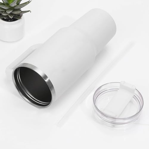 Image of IGP Custom Name Floral Travel Tumbler | Same Day Delivery | 1200 Stainless Steel Insulated Mug with Reusable Straw & Easy-Grip Handle | Perfect Birthday & Mother‚ Day Gift for Her