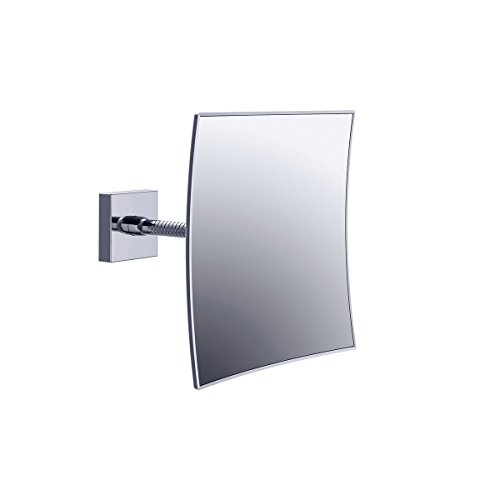 Preisvergleich Produktbild Emco 109500107 Kosmetikspiegel chrom mit Flexarm eckig
