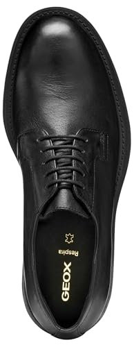 Geox Men's U Redclif Oxford, black, 12.54