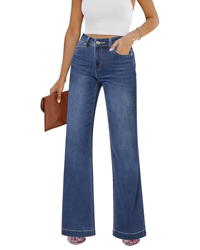 GRAPENT Jeans Womens Bootcut Jeans for Women Denim...