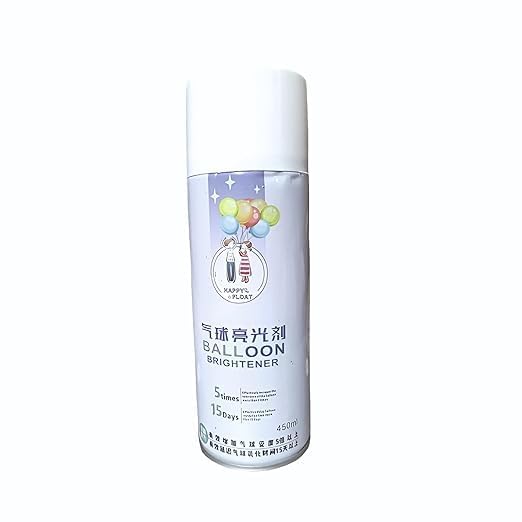 Balloon Shine Spray 450ml, Latex Rubber Balloon Brightener & Shiner, Long Lasting Gloss Finish, Easy Spray Application for Party Decoration, Balloon Polishing Spray for Celebrating Events-picture-28
