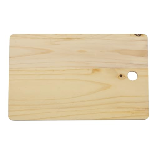 5 Piece Stainless Steel Knife Set with All Natural Wood Cutting Board by Home Basics | Includes Kitchen Shears, 3.5" Paring Knife, 5” Utility Knife, Chef Knife, and 8” Carving Knife