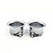 RONGSHU 2pcs 44mm Velocity Stacks Air Horn Fit pour Weber Dellorto Fajs 40 / pour 44DF / pour 48IDF 40DCOE 45DCOE Pipe Trompette 2 pièces A Paire